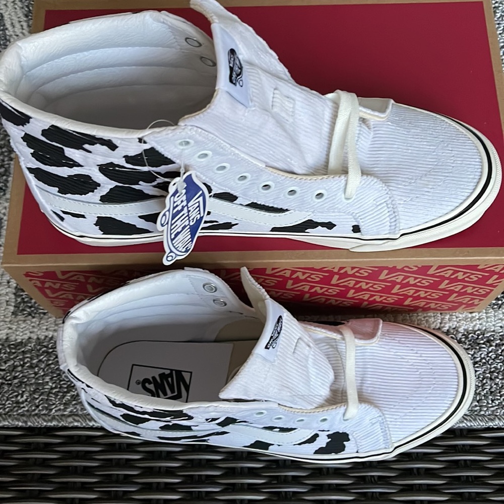 Vans Sk8-Hi 38 Dx Anaheim Factory Cow Print MENS - Picture 3 of 16